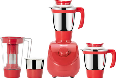 

Butterfly Xing 750 W Juicer Mixer Grinder(Red, 4 Jars)