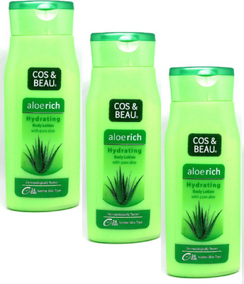 

COS & BEAU Aloe rich Hydrating Body Lotion with Pure Aloe(300 ml)