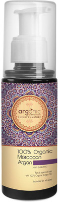 

Aryanveda Herbals Arganic Hair Shampoo, 100% Organic Moroccan Argan(100 ml)