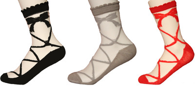 FRANKLY YOURS Women Self Design Mid-Calf/Crew(Pack of 3)