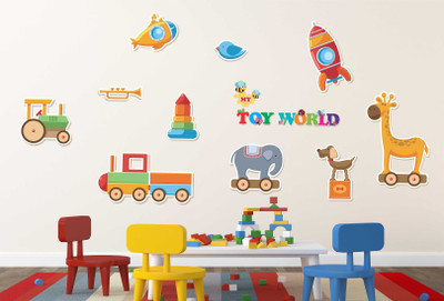 Wallzone 155 cm Kids Removable Sticker(Pack of 1)