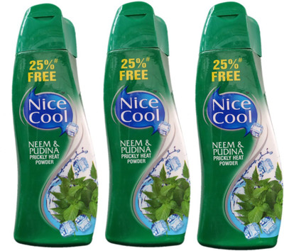 

NICE COOL cool powder NEEM TULSI pack of 3(450 g)