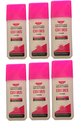 

CIOTDUS ANTI FUNGAL POWDER PACK OF 6(550 g)