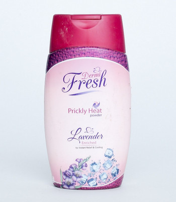 

Dermi fresh Prickly Heat Lavender Enriched Powder For Instant Relief & Cooling, Soothing(150 g)