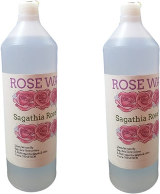 

Sagathia Rose Water 500ml Pack of 2 [ Gulab Jal ](1000 ml)