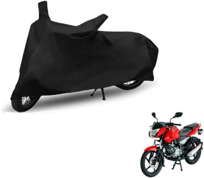 Creative Designz Two Wheeler Cover for Bajaj(Pulsar 135 LS DTS-i, Black)