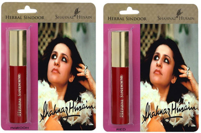 

Shahnaz Husain Herbal Sindoor (Maroon + Red)(Set of 2)
