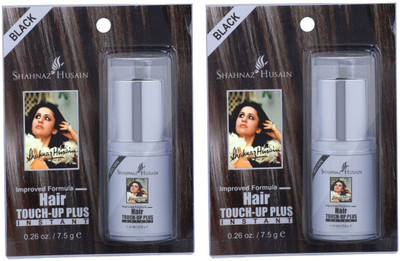 

Shahnaz Husain Hair Touch-Up, Black (Pack of 2)(Set of 2)