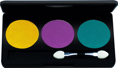 

GlamGals 3 Multi Color Matte Eye shadow case 9 g(Multi)