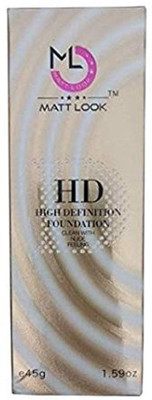 

Mattlook High Defination Foundation (WHITE PEARL) From Medium to High Coverage Foundation(White Pearl)