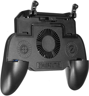 

BUY SURETY Latest Technology Upgraded Version Multi-functional Metal L1R1 Shooting Trigger,Mobile Phone Cooling Fan,2000mAh SR Charger Power Bank,with Gamepad Gaming Accessory Kit(Black, For Android, iOS)