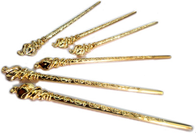 

OBEROI ABSTRACT Bun Stick(Gold)