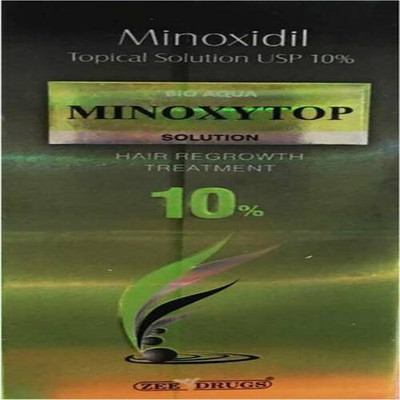 

Zee Drugs Minoxytop 10 % Topical Solution Hair Regrowth Treatment 60ml(60 ml)