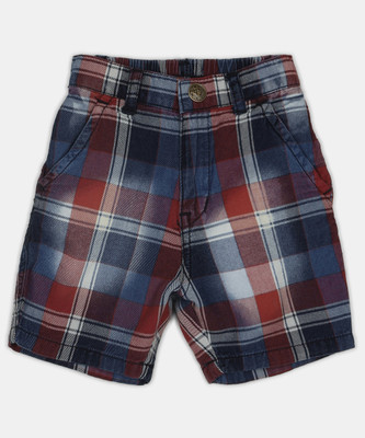 gini-jony-short-for-boys-casual-checkered-cotton-blendmulticolor-pack-of-1