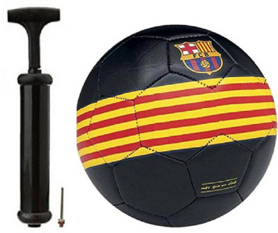 SBS Barca Black With Air pump Football Kit