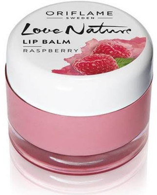 

Oriflame Sweden LOVE NATURE LIP BALM RASPBERY(Pack of: 1, 7 g)