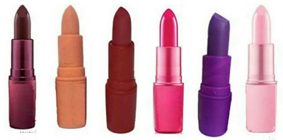 

Fit beauty VALLI PARIS LIPSTICK (pack of 6)(MULTICOLOR)