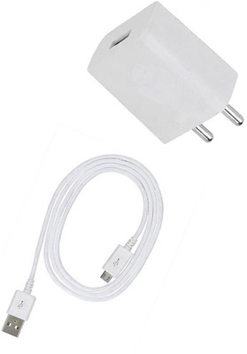 DAKRON Wall Charger Accessory Combo for Vivo Y95(White)