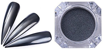

Desi Butik Nail Art Chrome Powder(Dark Grey)