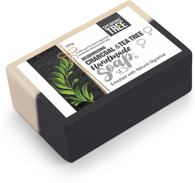 

Speaking tree Deodorizing Charcoal & Tea Tree Handmade Soap - 100gms(100 g)