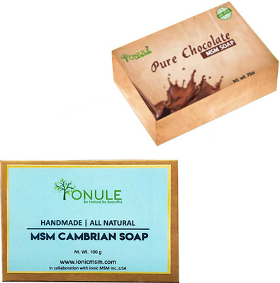 

Ionule MSM Chocolate Soap Cambrian Soap Combo of 2(200 g, Pack of 2)