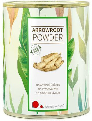 

looms & weaves Home Made Arrow Root Powder (Homestead Produce) - 100 GM(100 g)