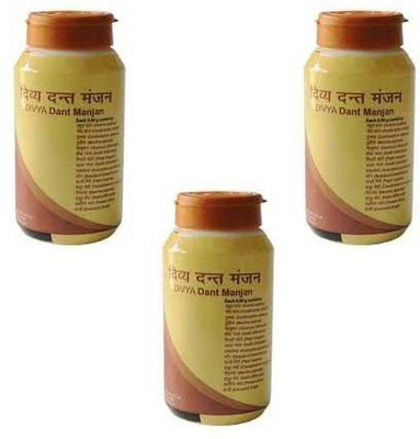 

Patanjali Divya Dant Manjan - 100 Gm (Pack Of 3)(300 g, Pack of 3)