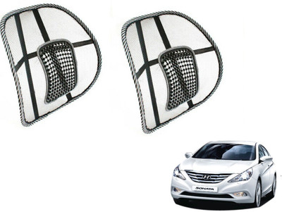 MOCKHE Nylon Seating Pad For  Hyundai Sonata(Front Seat, Back Seat Black)