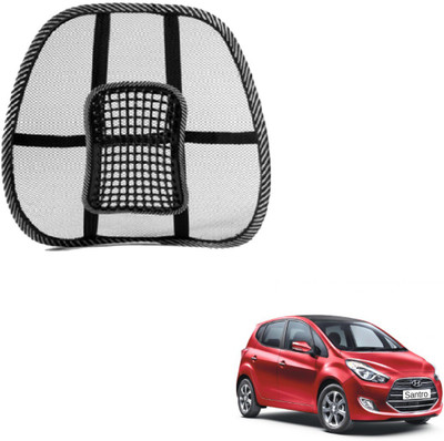 MOCKHE Nylon Seating Pad For  Hyundai Santro(Front Seat, Back Seat Black)