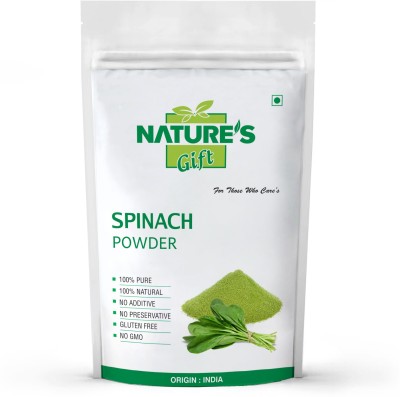 nature's gift SPINACH POWDER (400 GM)(400 g)
