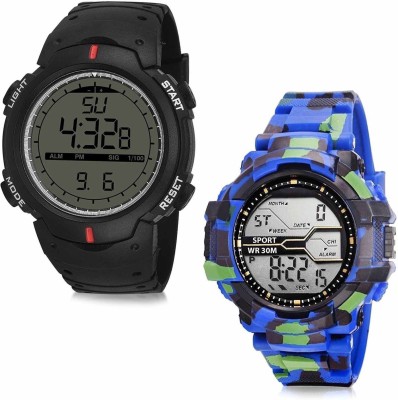 VIGIL K-1BB Stylish Digital Watch  - For Men