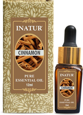 

Inatur Cinnamon Essential Oil 12ml, 100% Pure, Excellent for Blood Circulation(12 ml)