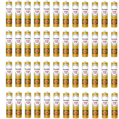 Panasonic AAA GOLDPLUS 1.5V UM-4NG BATTERY (PACK OF 48)  Battery(Pack of 48)