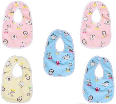 Chinmay Kids ® Bib for Infants Daily Use Super Soft Cotton Fast-Dry Printed Bibs(Multicolor)