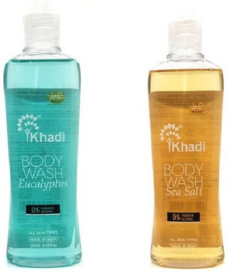 

kailash khadi sea salt & eucalyptus 02(500 ml, Pack of 2)