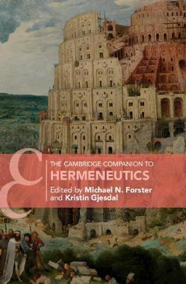 The Cambridge Companion to Hermeneutics(English, Hardcover, unknown)