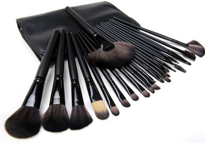 

Tool Point Professional Makeup Brush Set with Black PU Leather Case - 24 Peaces(Pack of 24)