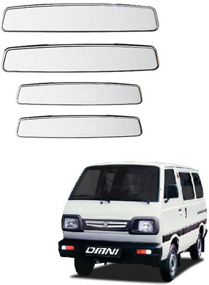 CARIZO Plastic Car Door Guard(White, Pack of Set of 4, Maruti, Omni)