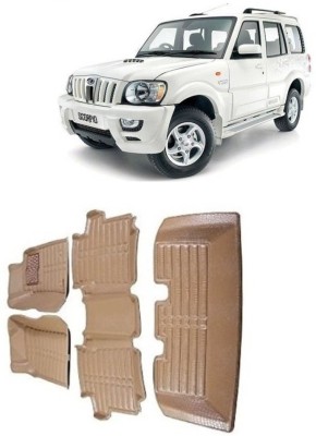 AUTOGARH Plastic 5D Mat For  Mahindra Scorpio(Beige)