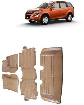 AUTOGARH Plastic 5D Mat For  Mahindra XUV(Beige)