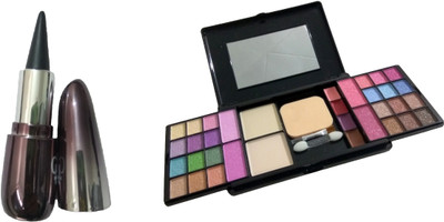 

Miss Boss fashion makeup kit and Natural Kajal Pack of 1-SGP 3 g (Black) combo(Set of 2)