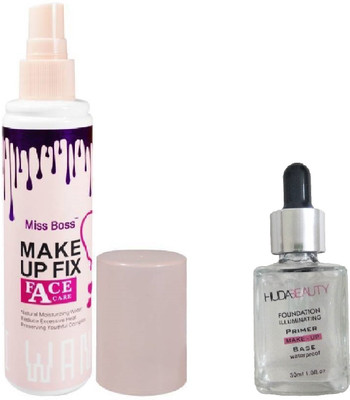 

Miss Boss hb foundation primer 30ml and kb face care Long lasting Primer- 45 ml combo(Set of 2)