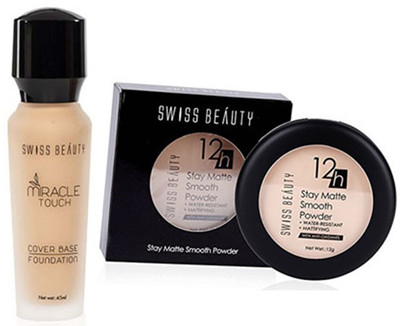 

Rtb Miracle Touch Foundation With Stay Matte Compact(Set of 2)