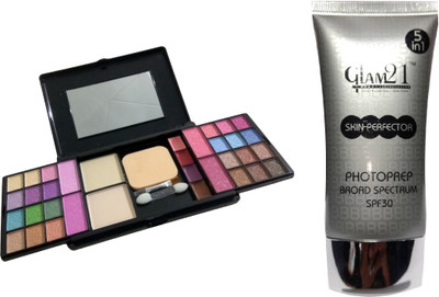 

Miss Boss fashion makeup kit and glam skin perfector foundation combo(Set of 2)