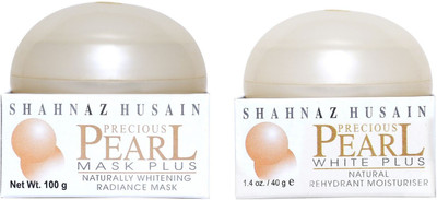 

Shahnaz Husain Pearl ( Mask (100gm) + Rehydrant Moisturiser (40gm))(Set of 2)