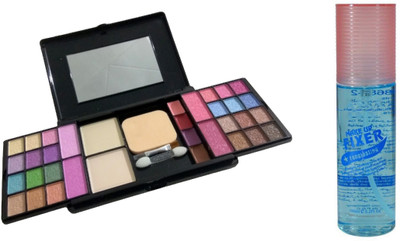 

Miss Boss fashion makeup kit and PRO LONG LASTING MAKE UP FIXER 150 ml combo(Set of 2)
