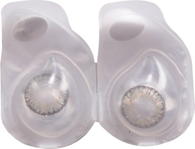 

Drr teleservices Zero power monthly lense Monthly Contact Lens(0, Grey, Pack of 1)