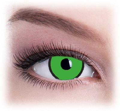 

Colour Perfection Green Manson Crazy Contact Lenses Quaterly(0.00, Colored Contact Lenses, Pack of 2)