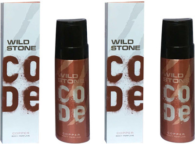 

Wild Stone COPPER ( PACK OF 2) Perfume Body Spray - For Men(120 ml, Pack of 2)
