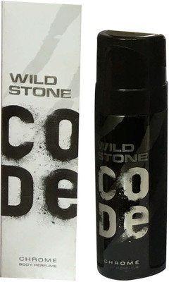 

Wild Stone CHROME ( PACK OF 1) Perfume Body Spray - For Men(120 ml)